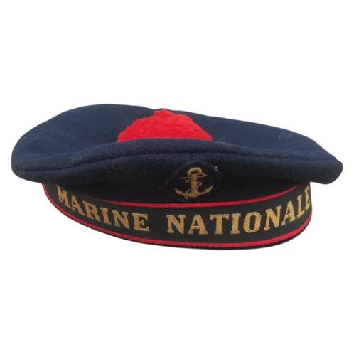 Franse marine - matrozenmuts, Verzamelen, Militaria | Algemeen, Marine, Helm of Baret, Ophalen of Verzenden
