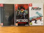 Nintendo switch games spellen. Metroid, Skyrim,…, Ophalen of Verzenden, Zo goed als nieuw