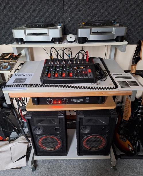Dj set compleet, Muziek en Instrumenten, Dj-sets en Draaitafels, Zo goed als nieuw, Ophalen