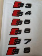Audi S3 S4 S5 S6 S7 S8 logo, Auto diversen, Autostickers, Ophalen of Verzenden