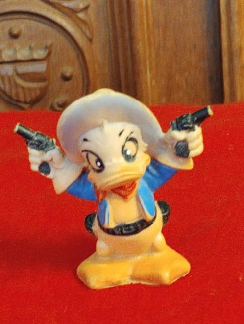 pouet 8 cm. Donald Duck,  Sica toys , veste bleue 1963, Collections, Disney, Utilisé, Statue ou Figurine, Donald Duck, Enlèvement ou Envoi