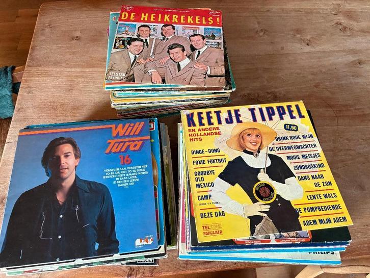 Lot van 100 nedelandstalige / Vlaamse LP's vinylplaten, Cd's en Dvd's, Vinyl | Nederlandstalig, Ophalen