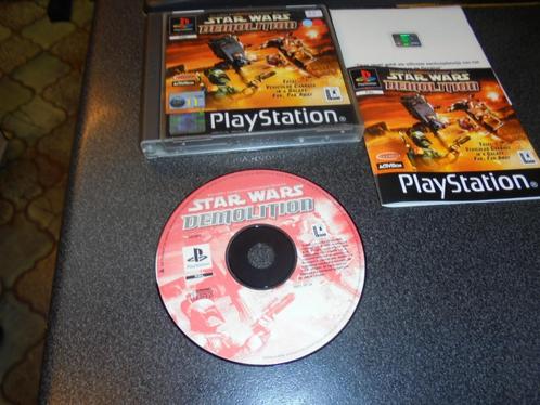 Playstation Star Wars Demolition (orig-compleet), Consoles de jeu & Jeux vidéo, Jeux | Sony PlayStation 1, Utilisé, Aventure et Action
