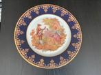Assiette bleu de four ,porcelaine de Limoges signé Fragonard, Ophalen