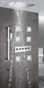 Inbouw regendouche met verlichting en massagejets, Ophalen, Nieuw, Douche