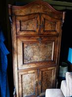 Biedermaier wortelnotenhout biblioteek of secretaire, Ophalen