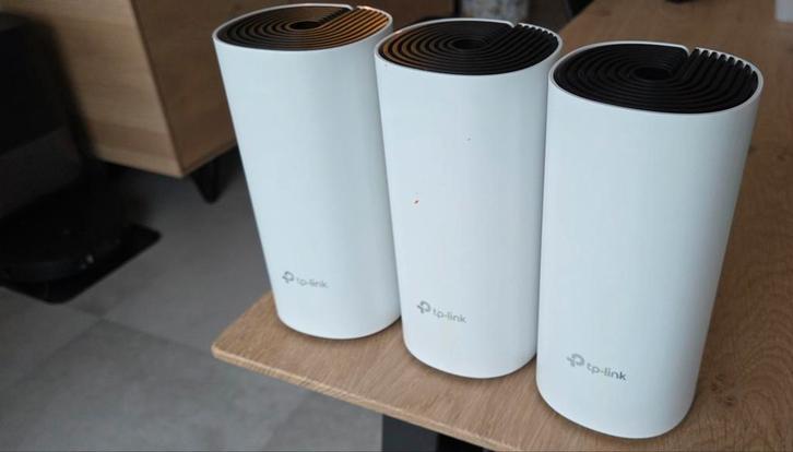TPLINK deco M4 wifi (router/wifi booster) 3 stuks, Computers en Software, WiFi-versterkers, Gebruikt, Ophalen