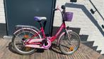 Roze kinderfiets, Fietsen en Brommers, Fietsen | Kinderfietsjes, Ophalen, Gebruikt, 16 tot 20 inch