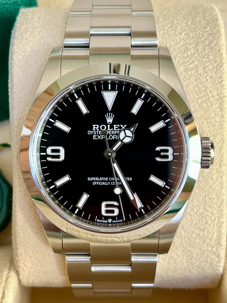 Rolex Explorer 40 - 2024 - ref. 224270, Handtassen en Accessoires, Horloges | Heren, Rolex, Ophalen