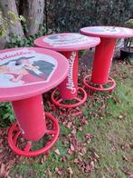 3 hoge tuintafeltjes 60euro   20euro/stuk, Tuin en Terras, Ophalen, Gebruikt, Rond, Metaal