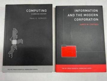 2x boek Computing concise, Information modern corporation beschikbaar voor biedingen