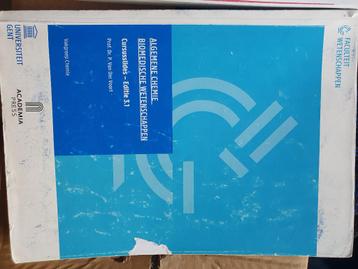 cursusslides algemene chemie (biomed. wet.) beschikbaar voor biedingen