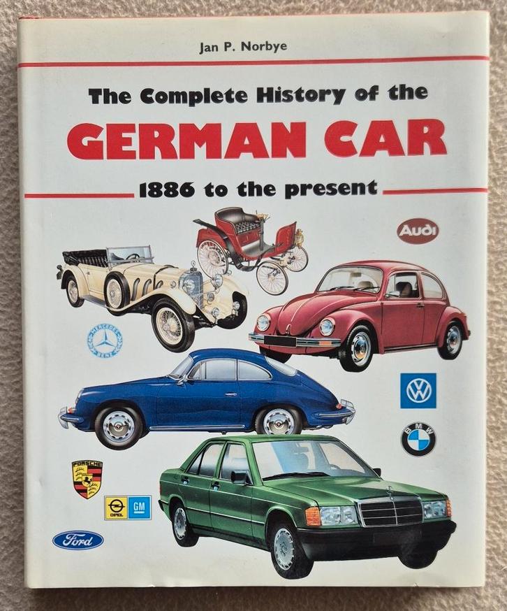 The complet history of the German car-1886 to present-Norbye, Boeken, Auto's | Boeken, Zo goed als nieuw, Overige merken, Verzenden