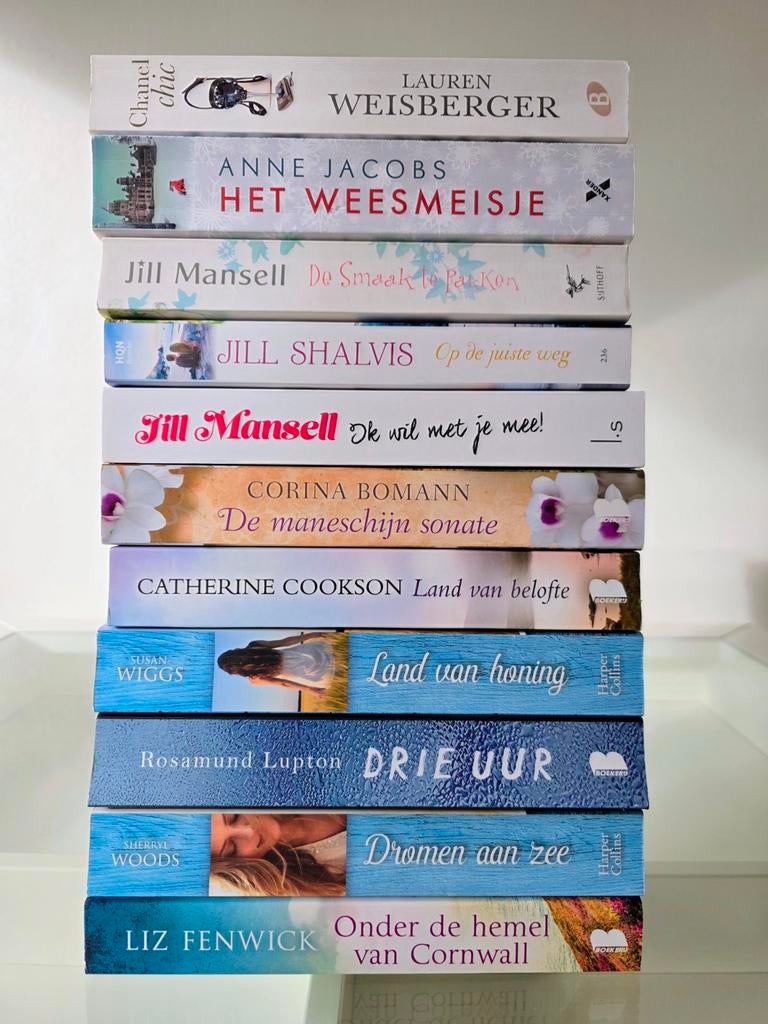 Lot 11 romans, diverse auteurs, Ophalen, Gelezen