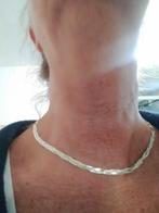 Damesketting 9 krt goud + zilver, Verzenden, Zo goed als nieuw, Goud, Goud