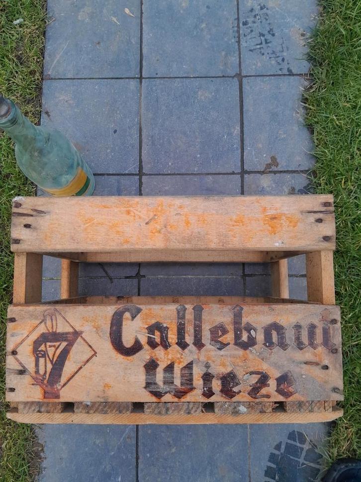 Barry Callebaut houten kist met limonade fles, Verzamelen, Merken en Reclamevoorwerpen, Gebruikt, Ophalen