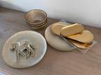 Diverse gouden borden/kommen/schaaltjes, Huis en Inrichting, Keuken | Servies, Ophalen, Bord(en)