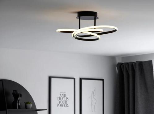 Design plafond LED verlichting ERI, Huis en Inrichting, Lampen | Plafondlampen, Nieuw, Metaal, Ophalen of Verzenden
