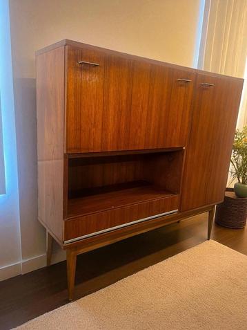 armoire en bois vintage/meuble de bar/étagère, Enlèvement ou Envoi
