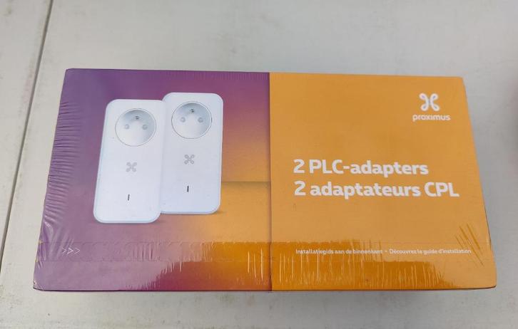 PLC-adapter set Proximus (Nieuw), Computers en Software, Powerlines, Nieuw, Ophalen