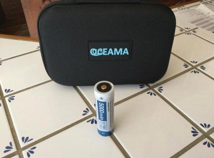 Duiken: gloednieuwe Oceama-duiklamp, Watersport en Boten, Duiken, Nieuw, Duiklamp, Ophalen of Verzenden