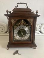 Tafelklok met authentiek FHS 130-070 mechanisch uurwerk 1977, Antiek en Kunst, Ophalen