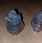 2 vintage art nouveau intpotjes  bossu, Antiek en Kunst, Ophalen