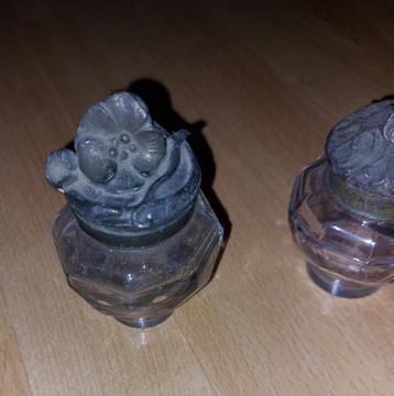 2 vintage art nouveau intpotjes  bossu beschikbaar voor biedingen