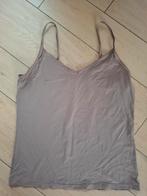 Neuf top stretch brun clair XL, Taille 46/48 (XL) ou plus grande, Enlèvement ou Envoi, Brun, Hema