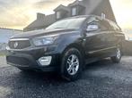 SsangYong Actyon Sport 2.0 Turbo 4WD, Auto's, SsangYong, Zwart, Leder, Bedrijf, Vierwielaandrijving