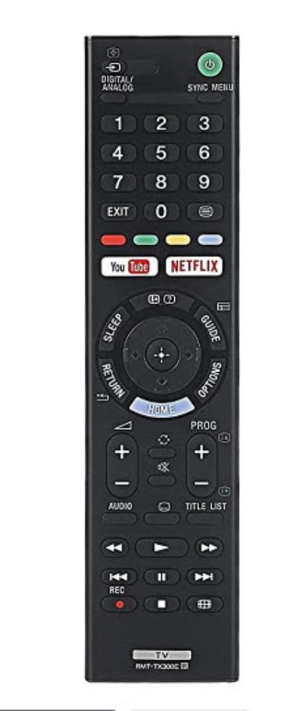 SONY TV - RMT-TX300E Met youtube netflix, Audio, Tv en Foto, Afstandsbedieningen, Nieuw, Origineel, Tv, Ophalen of Verzenden