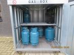 gasflessen opslag gasbox, Grijs, Overige typen, Metaal, Zo goed als nieuw