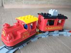 Lego Duplo stoomtrein 10874, Ophalen, Zo goed als nieuw, Complete set, Duplo
