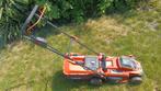 Tondeuse Powerplus batterie, Tuin en Terras, Grasmaaiers, Ophalen, Gebruikt