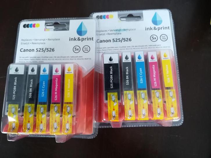 Inkt printer  allerlei Canon Epson Hp, Computers en Software, Printerbenodigdheden, Ophalen of Verzenden