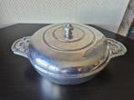 Ovenschaal met deksel Linha Fogo van De Campos, Huis en Inrichting, Ophalen, Keramische plaat, Overige typen, Aluminium