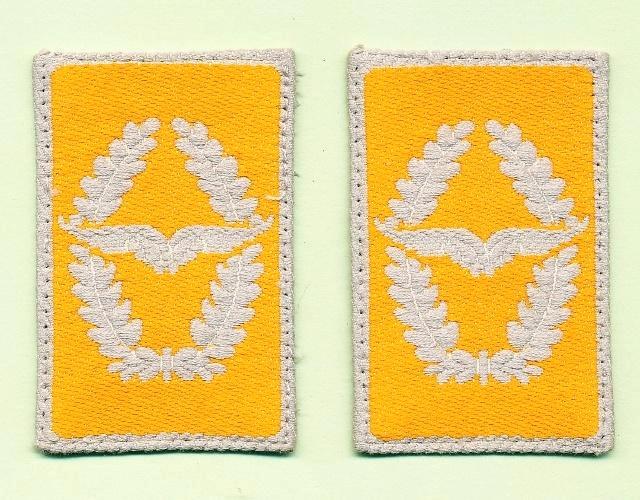 (m44) Duitse kraagspiegels, 2 expl, Collections, Objets militaires | Général, Envoi