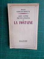Les cinq tentations de La Fontaine (Jean Giraudoux) – 1938, Enlèvement ou Envoi, Autre, Utilisé, Jean Giraudoux