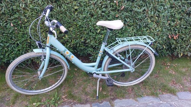 Fiets Bike Fun 24 inch, Fietsen en Brommers, Fietsen | Meisjes, Zo goed als nieuw, 24 inch, Handrem, Versnellingen, Ophalen