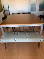 Design eetkamertafel, Ophalen, Gebruikt, Vijf personen of meer, 100 tot 150 cm