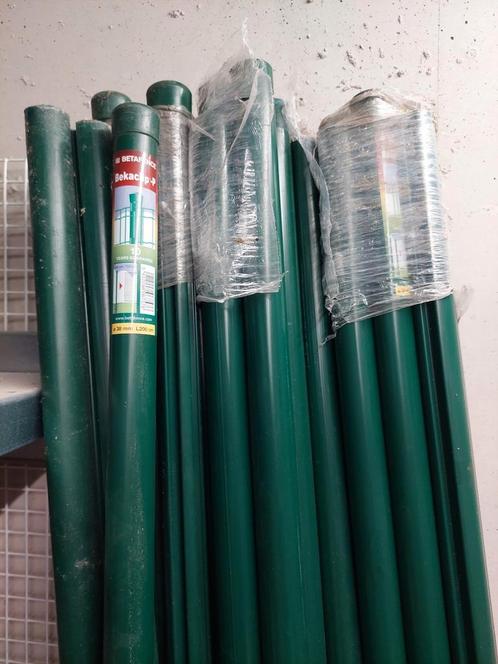 Betafence palen, draad en accessoires NIEUW, Tuin en Terras, Gaas en Draad, Zo goed als nieuw, Draad, Ophalen