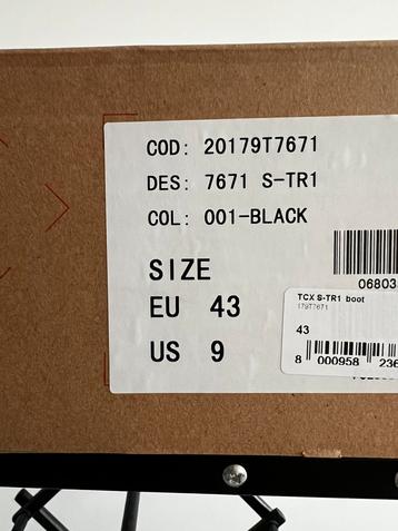 Motorlaarzen TCX S-TR1 maat 43 beschikbaar voor biedingen