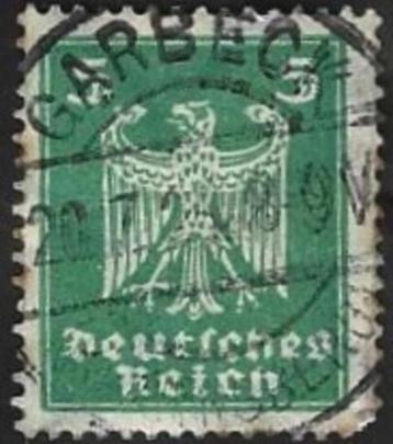 1 Postzegel Duitse Rijk 1924 Rijksadelaar beschikbaar voor biedingen