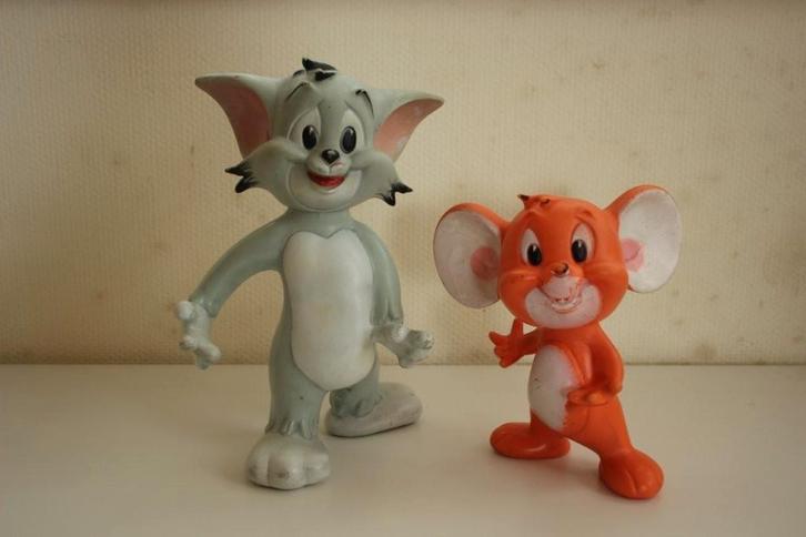 Vintage Pieper pieppop Tom & Jerry, Antiek en Kunst, Antiek | Speelgoed, Ophalen of Verzenden