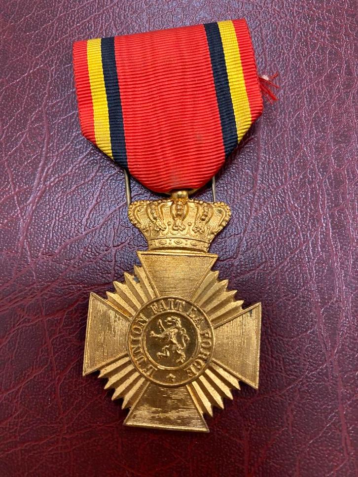 Medaille 59 LEOPOLD III, Verzamelen, Militaria | Tweede Wereldoorlog, Ophalen of Verzenden