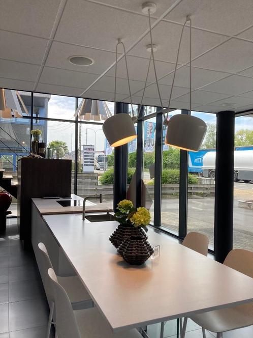 Design Regisseurs hanglamp LED Flos AIM, Huis en Inrichting, Lampen | Hanglampen, Zo goed als nieuw, Minder dan 50 cm, Metaal
