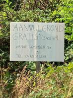 Gratis aanvulgrond, Tuin en Terras, Aarde en Mest, Ophalen