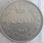 ROEMENIA :100 LEI 1942 KM 64 UNC, Ophalen of Verzenden, Losse munt, Overige landen