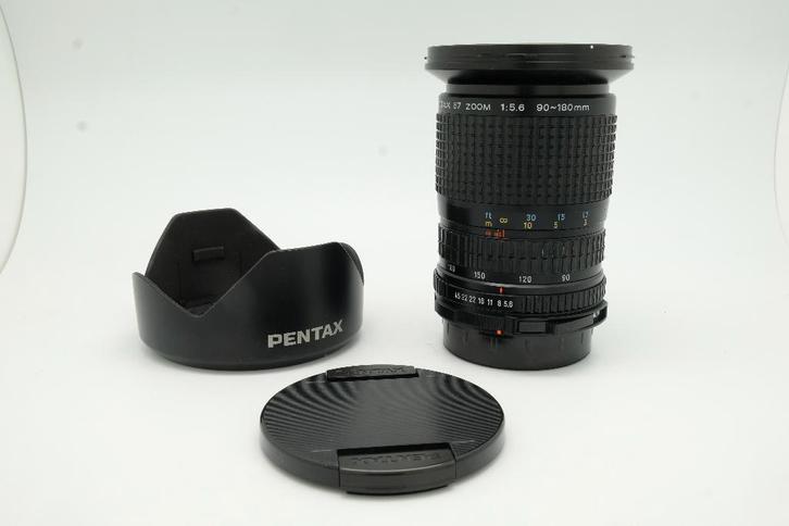 ZELDZAME pentax 67 6x7 zoom 90-180 f5.6 ZELDZAAM, Audio, Tv en Foto, Fotocamera's Analoog, Zo goed als nieuw, Spiegelreflex, Pentax
