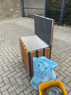 Vuilbak. Op wielen, Ophalen, Gebruikt